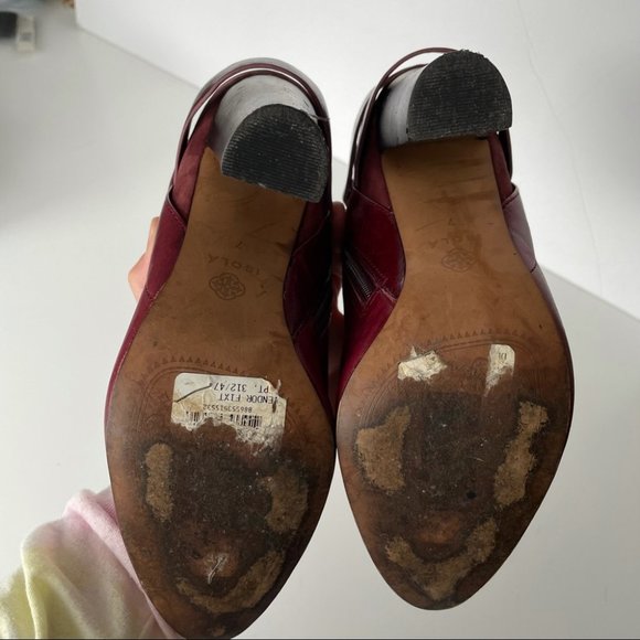 Isola Red Talen Heeled Booties 7.  Super cute.  Just too small for me - Picture 6 of 8